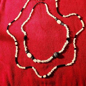 Four Handmade Necklaces, Various Colors